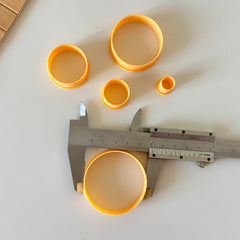 Round Clay Cutter Set (5 Pieces)