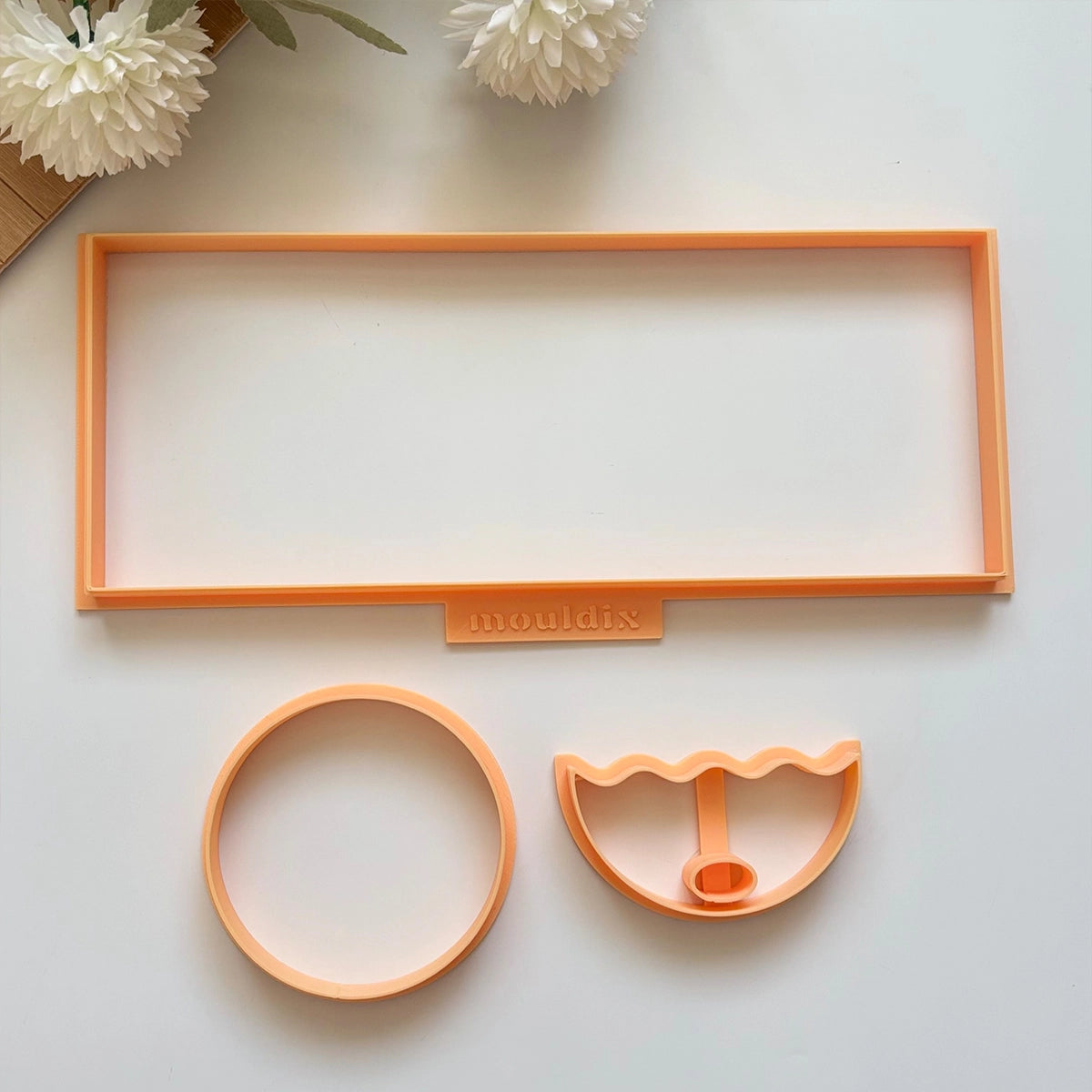 Thermos Style Cup Clay Cutter Set – Pottery Mug Template (Ø8 × H10 × L21.5 cm)