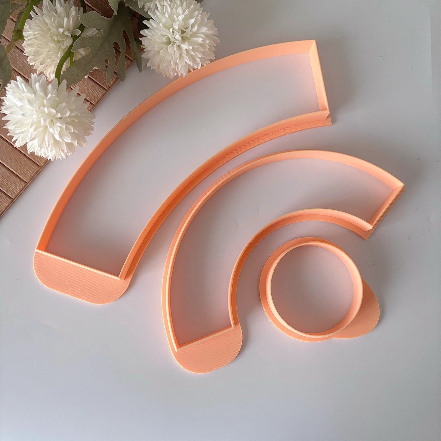 Modern Ceramic Cup Clay Cutter Set – 3-Piece Mug Template with Base (Slab Building Tool)