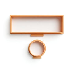 Espresso & Turkish Coffee Cup Clay Cutter & Base Mold Set (039)