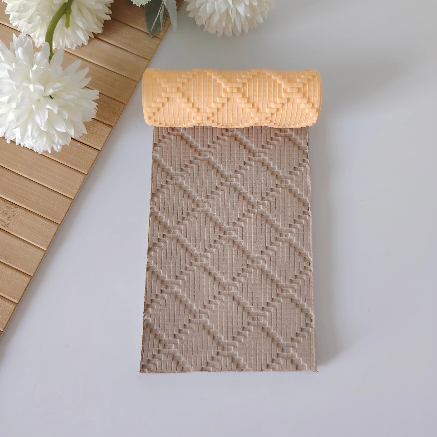 Ceramic & Polymer Clay Texture Roller - Model #MX-TR133