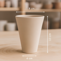 Conical Cup Cutter Set – 8 cm Top × 4 cm Base × 13 cm Height (041)