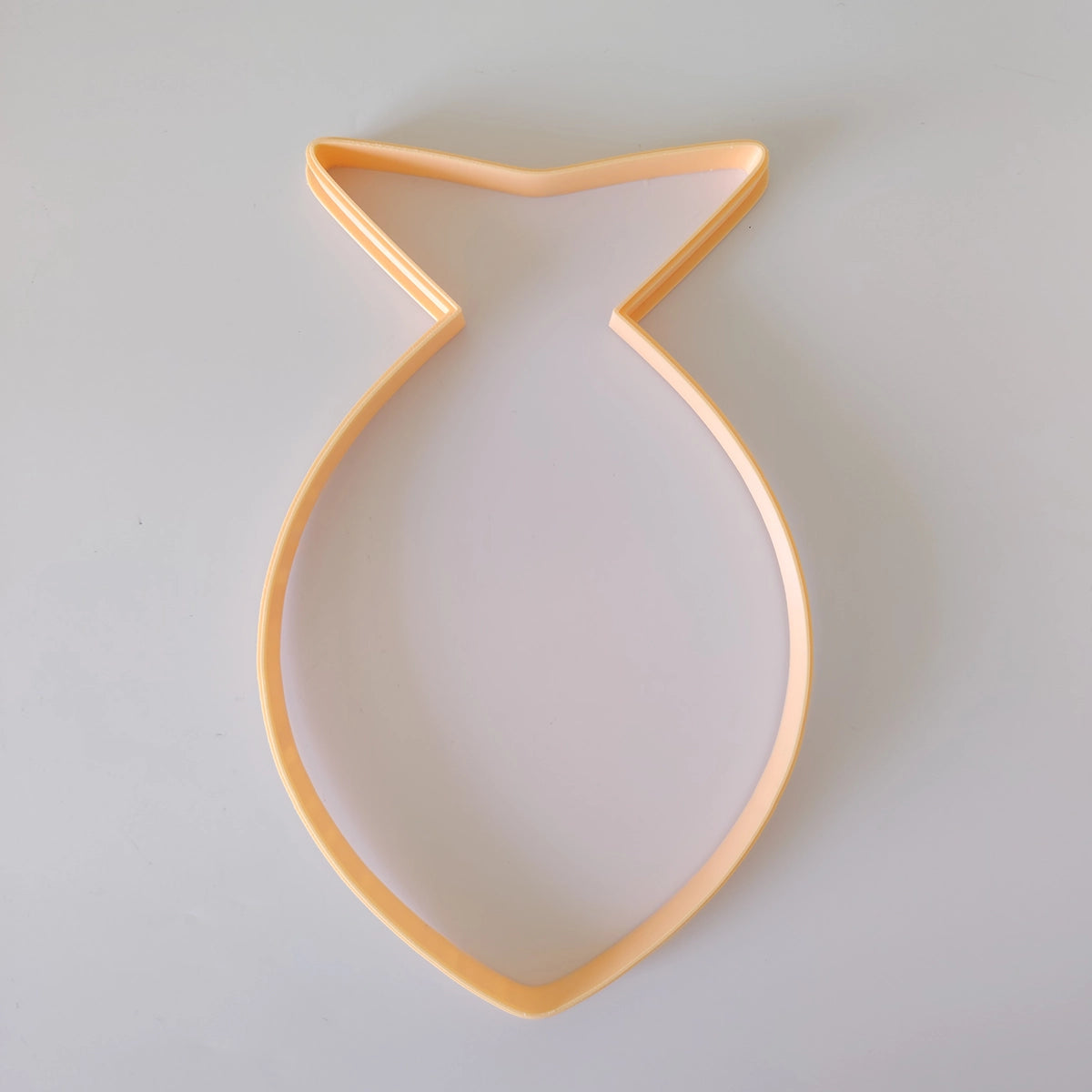 Fish-Shaped Clay Slab Cutter – Large Pottery Template (11.4")