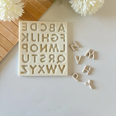 Medium Letter Set Silicone Mold