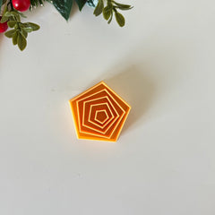 Pentagon Clay Cutter Set (5 Pieces)