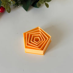 Pentagon Clay Cutter Set (5 Pieces)