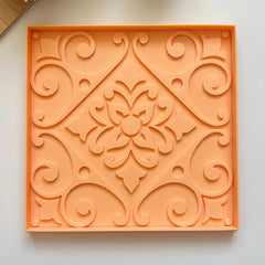 Ottoman Motif Ceramic Tile Stamp & Cutter – 20×20 cm