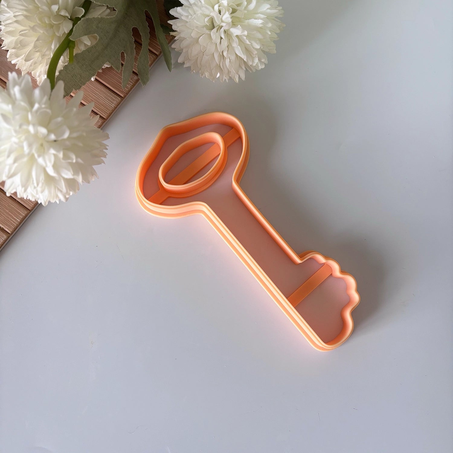 Antique Key Clay Cutter – Ceramic Clay Wall Art Cutter (12 cm / 4.7" & 15 cm / 5.9")