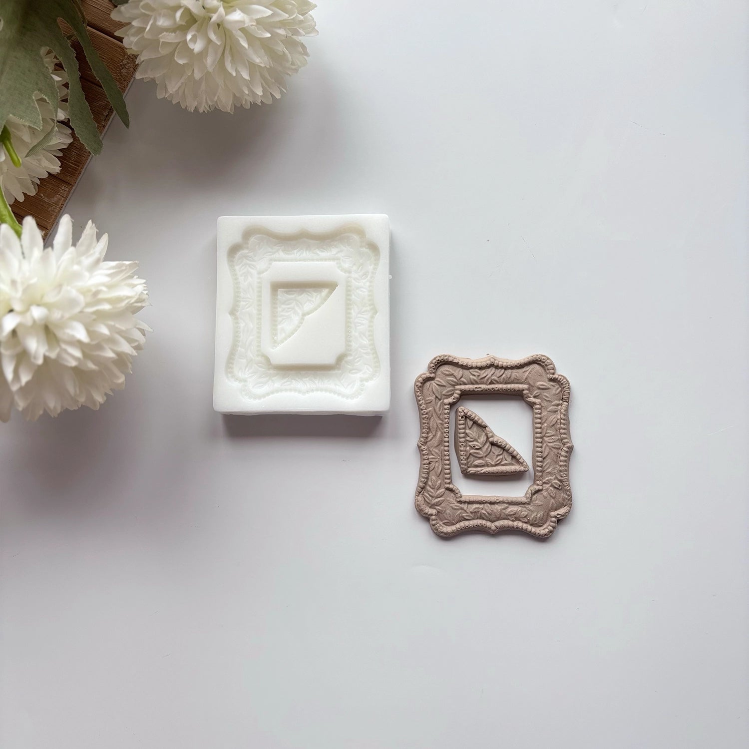 Long Border Frame Silicone Mold – 2.16” (5.5 cm)