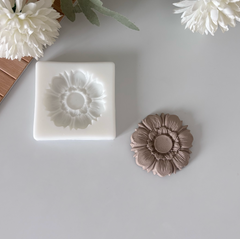 Mini Floral Rosette Silicone Mold – 4.6 cm (1.81”)