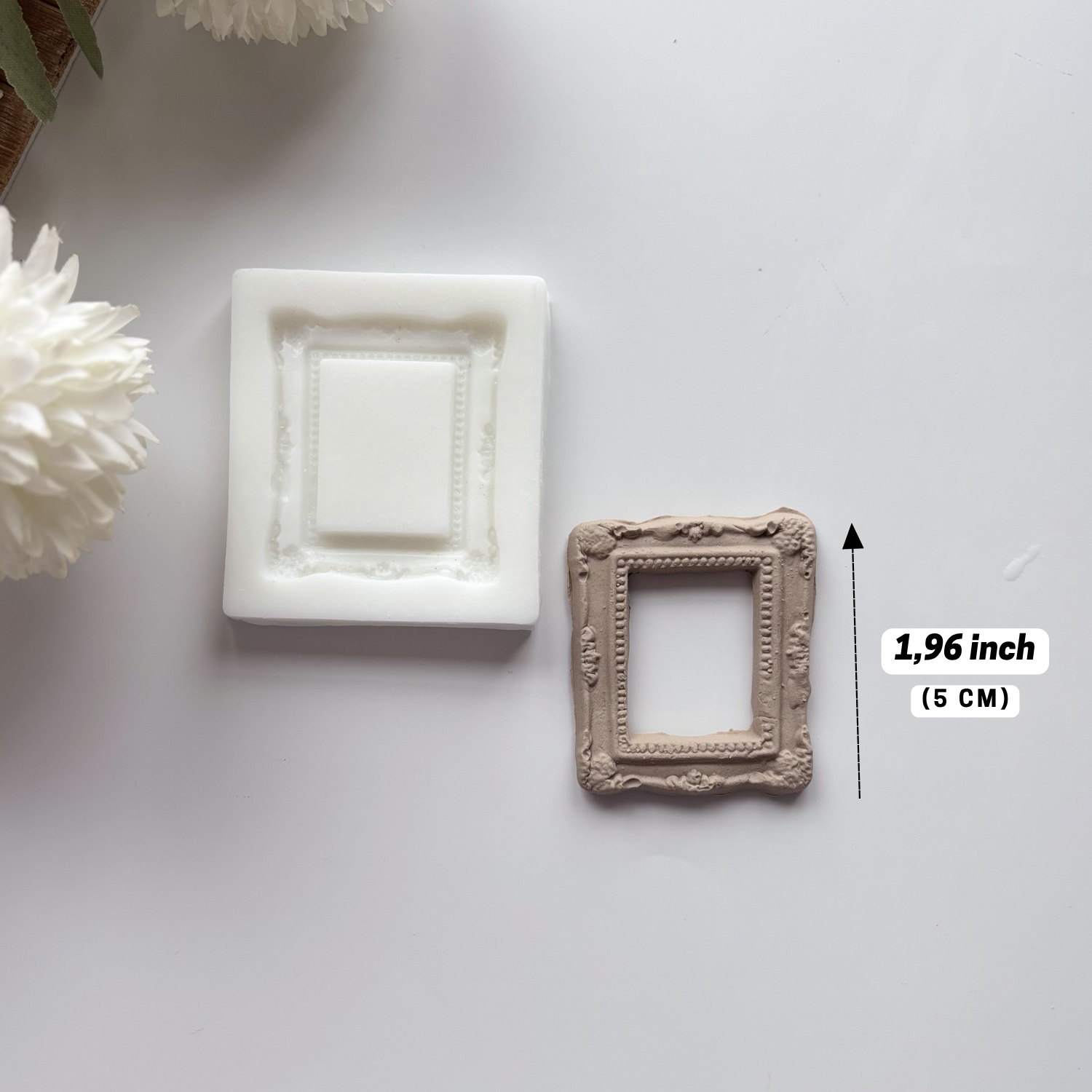Mini Frame Silicone Mold – 1.96” (5 cm)