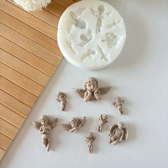 8-Piece Mini Angel Silicone Mold