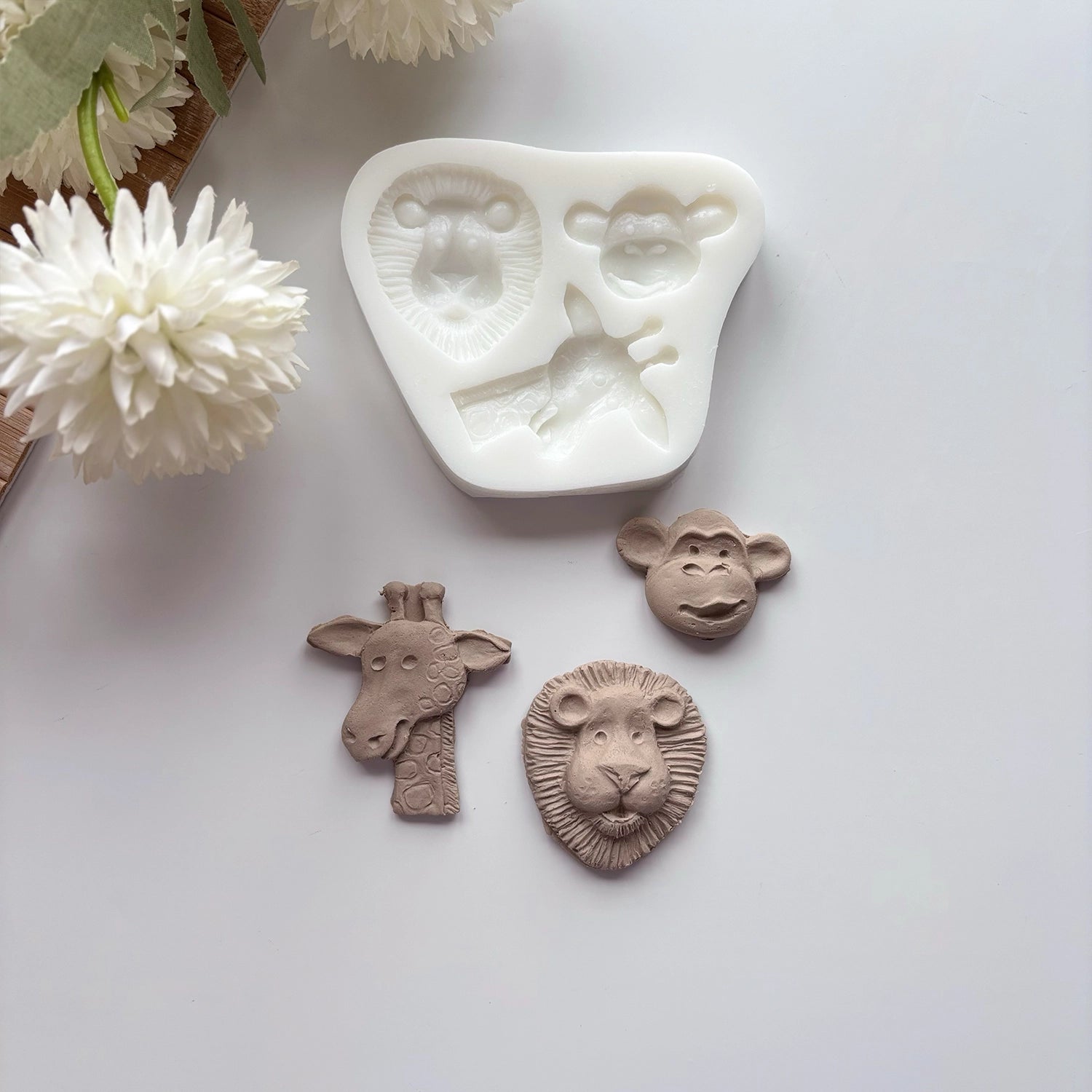 Mini Safari Set Silicone Mold