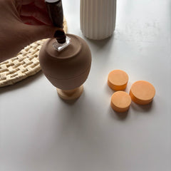 Ceramic & Pottery Stamp Support Tool with 4 Interchangeable Heads