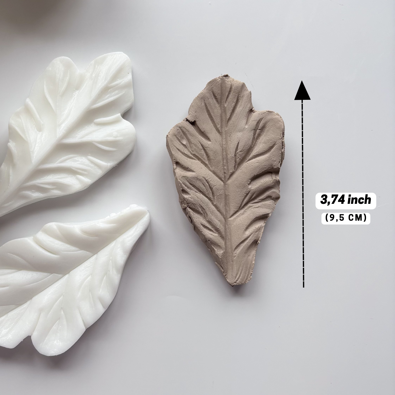 Large Oak Leaf Silicone Mold – 3.74” (9.5 cm)