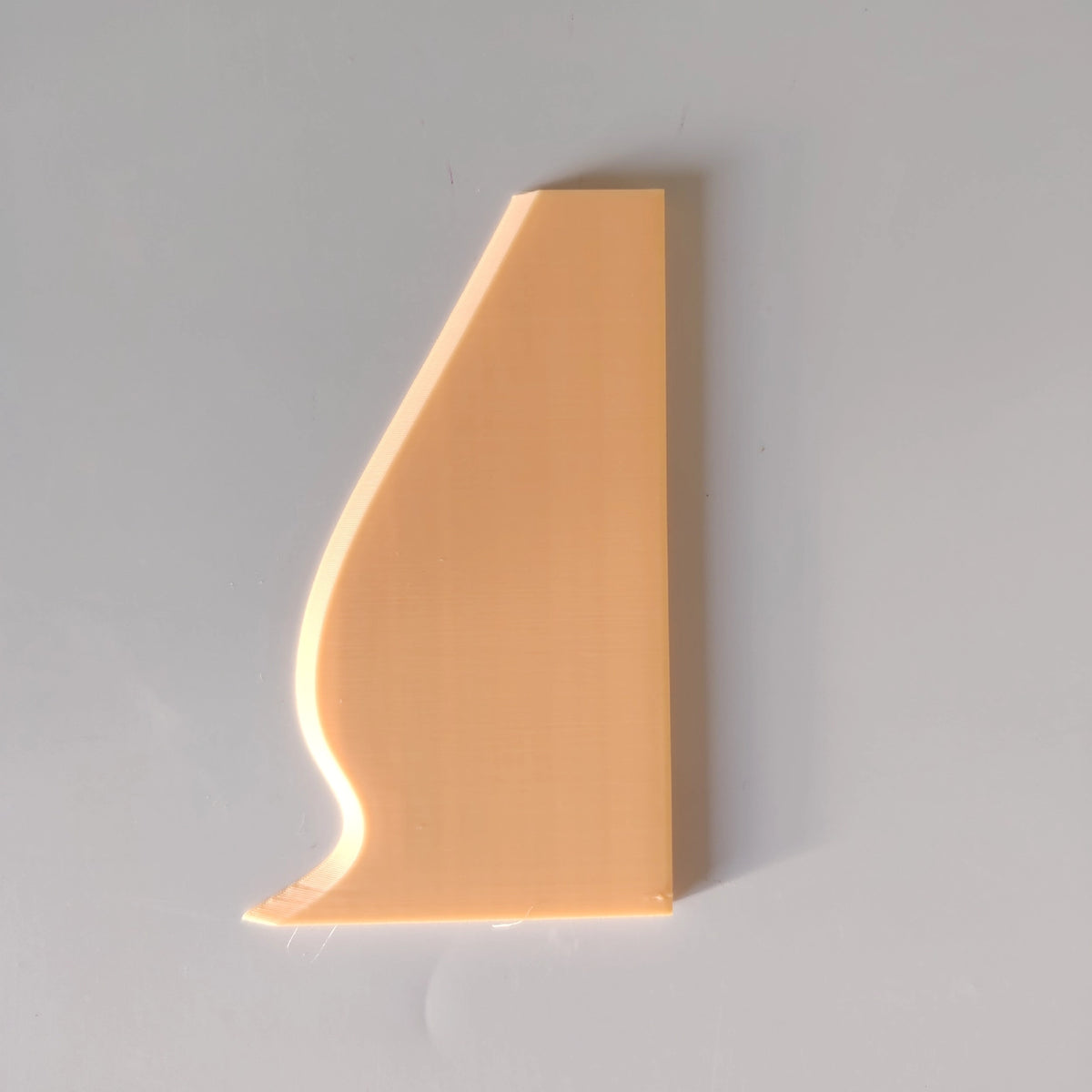 Plastic Pottery Rib Tool for Wheel Throwing and Shaping Clay