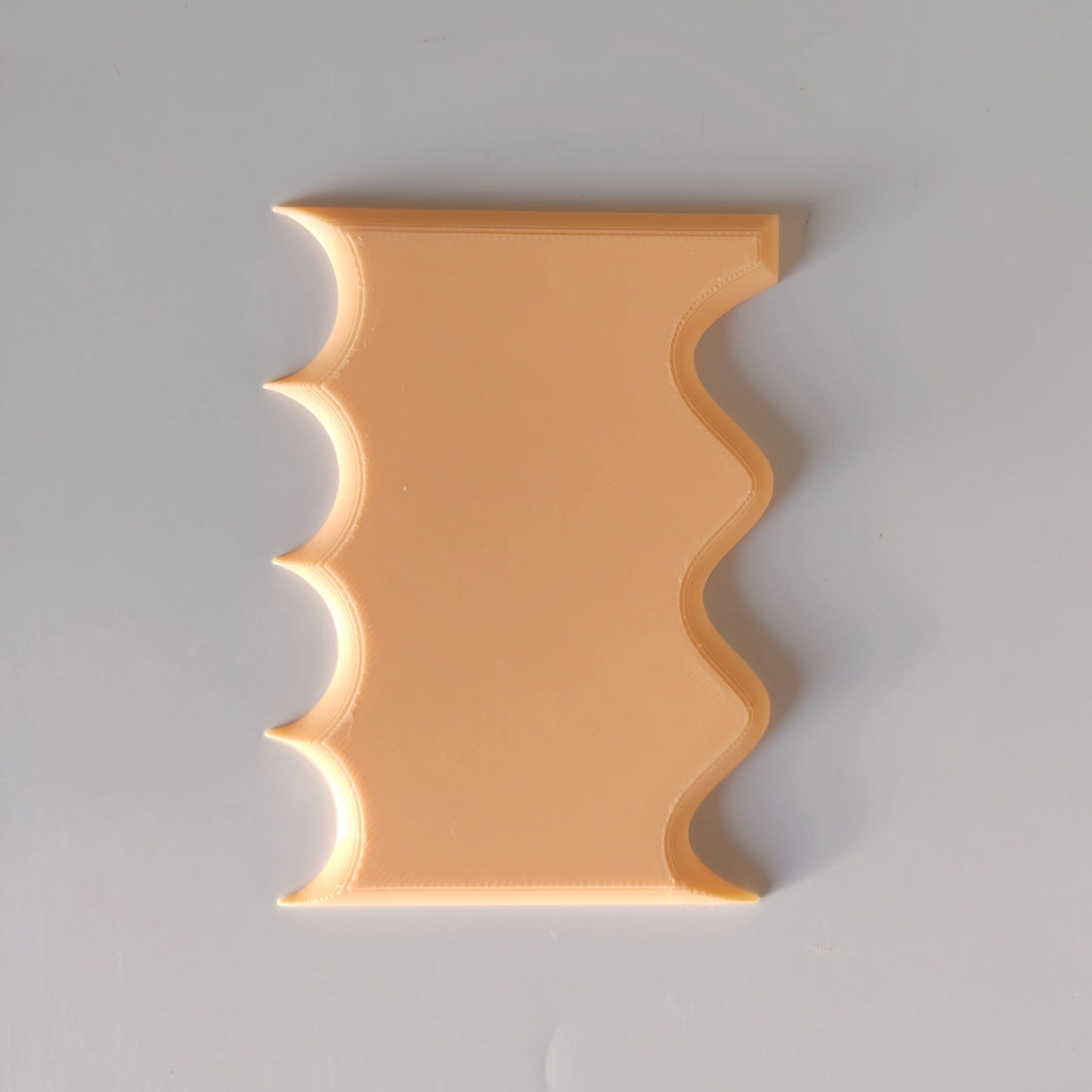 Plastic Pottery Rib Tool for Wheel Throwing and Shaping Clay