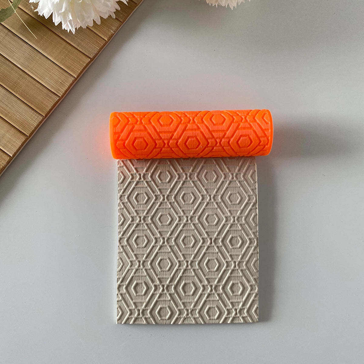 Ceramic & Polymer Clay Texture Roller - Model #MX-TR014