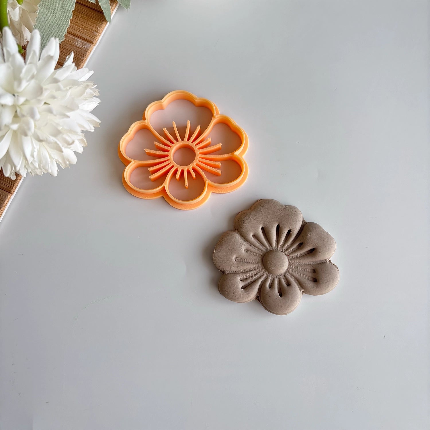 Daisy Flower Clay Cutter