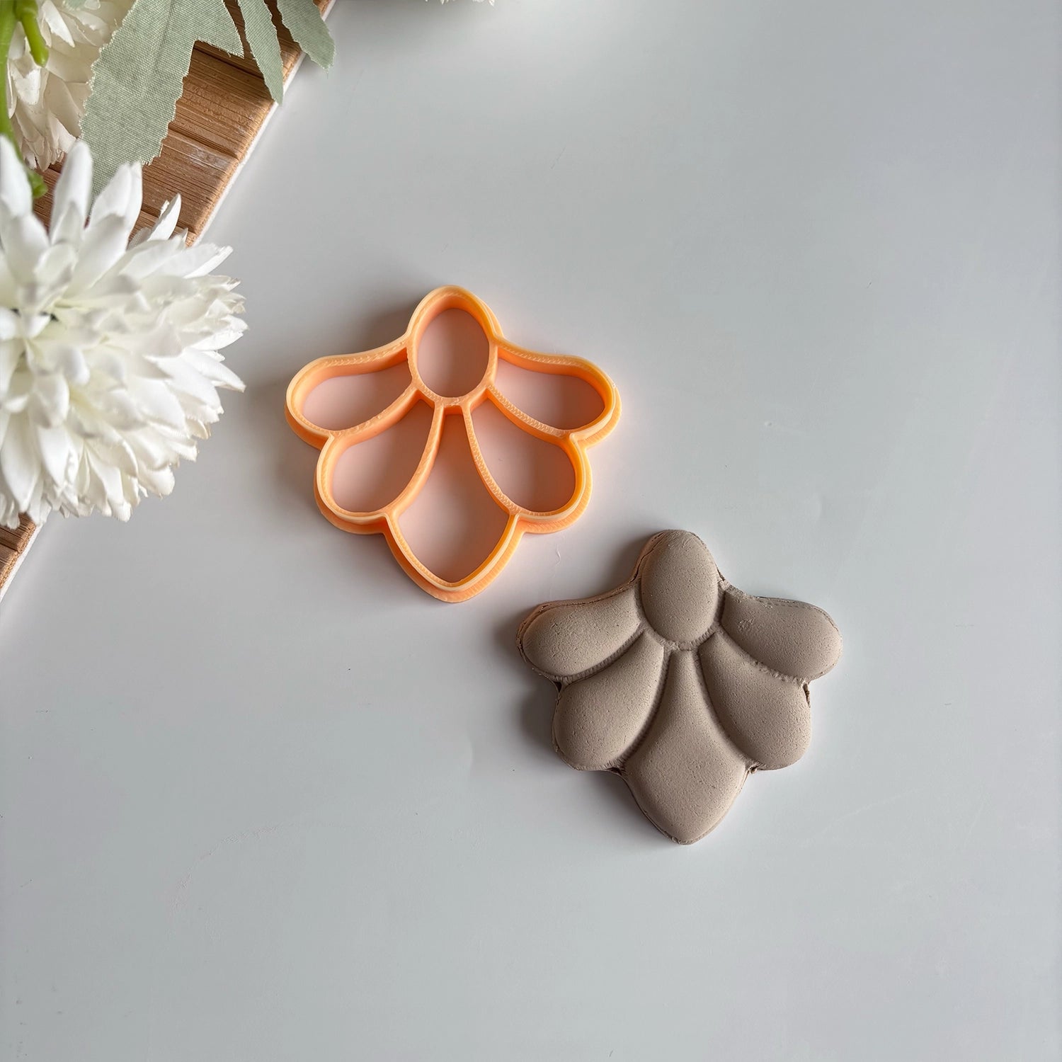 Petal Drop Polymer Clay Cutter
