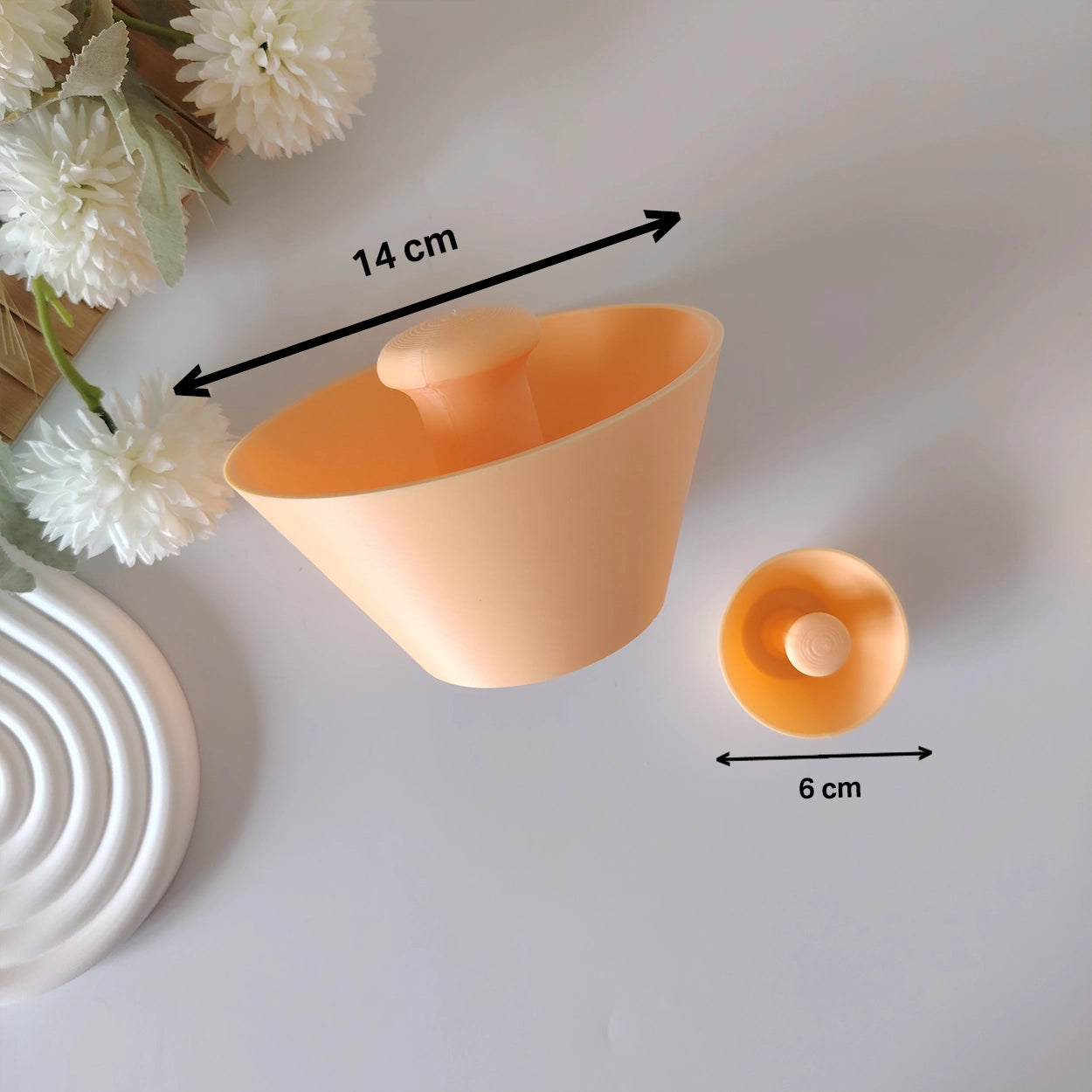 Cône de redressement pour poterie et argile - Lot de 4 tailles