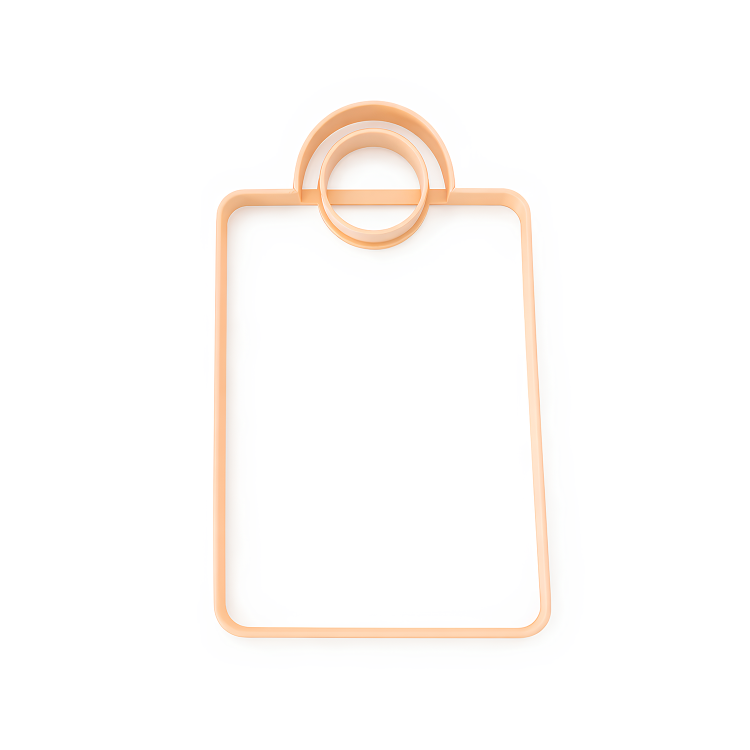 Round-Handled Cutting Board Template for Ceramics – 11.4” Ceramic Clay Tool