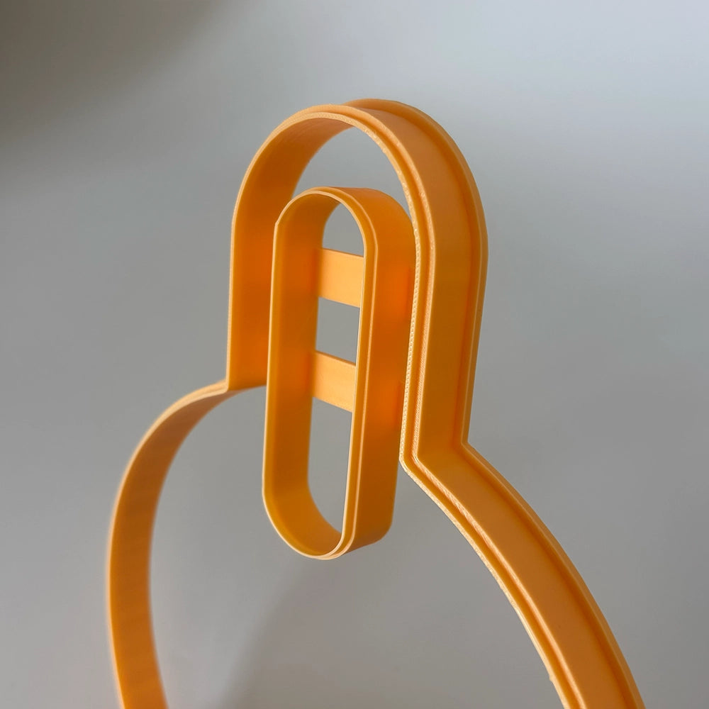 Modèle de planche à découper en céramique – Moule pour planche de service ronde avec poignée – (29 cm)