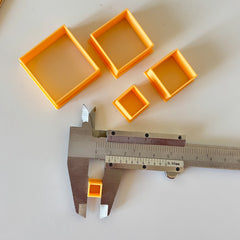 Square Clay Cutter Set (5 Pieces)