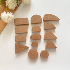 Wooden Pottery Mug Handle Shaping Tools (14 pcs)