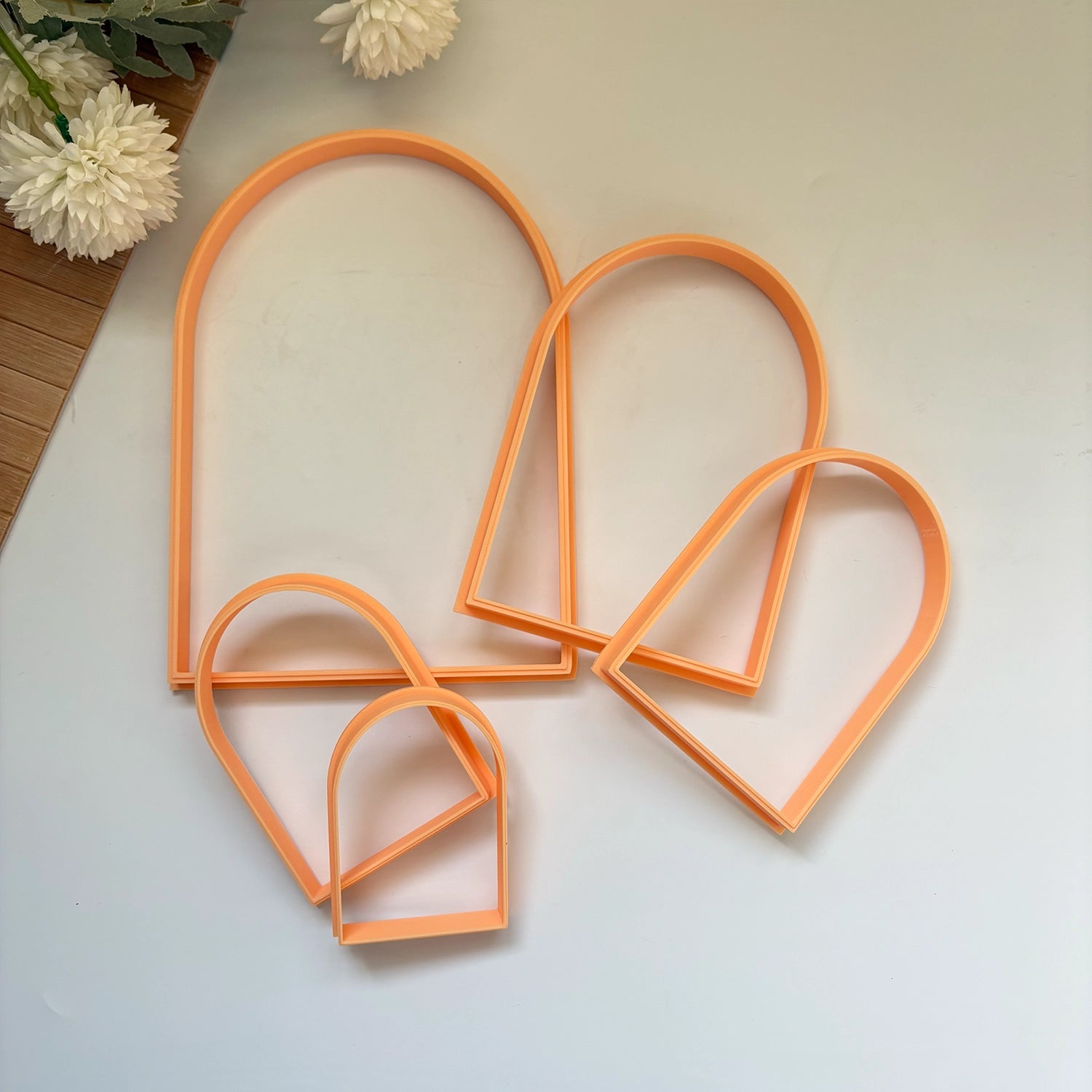 Arch Clay Cutter Set – Perfect for Wall Art, Plates & Ceramic Projects