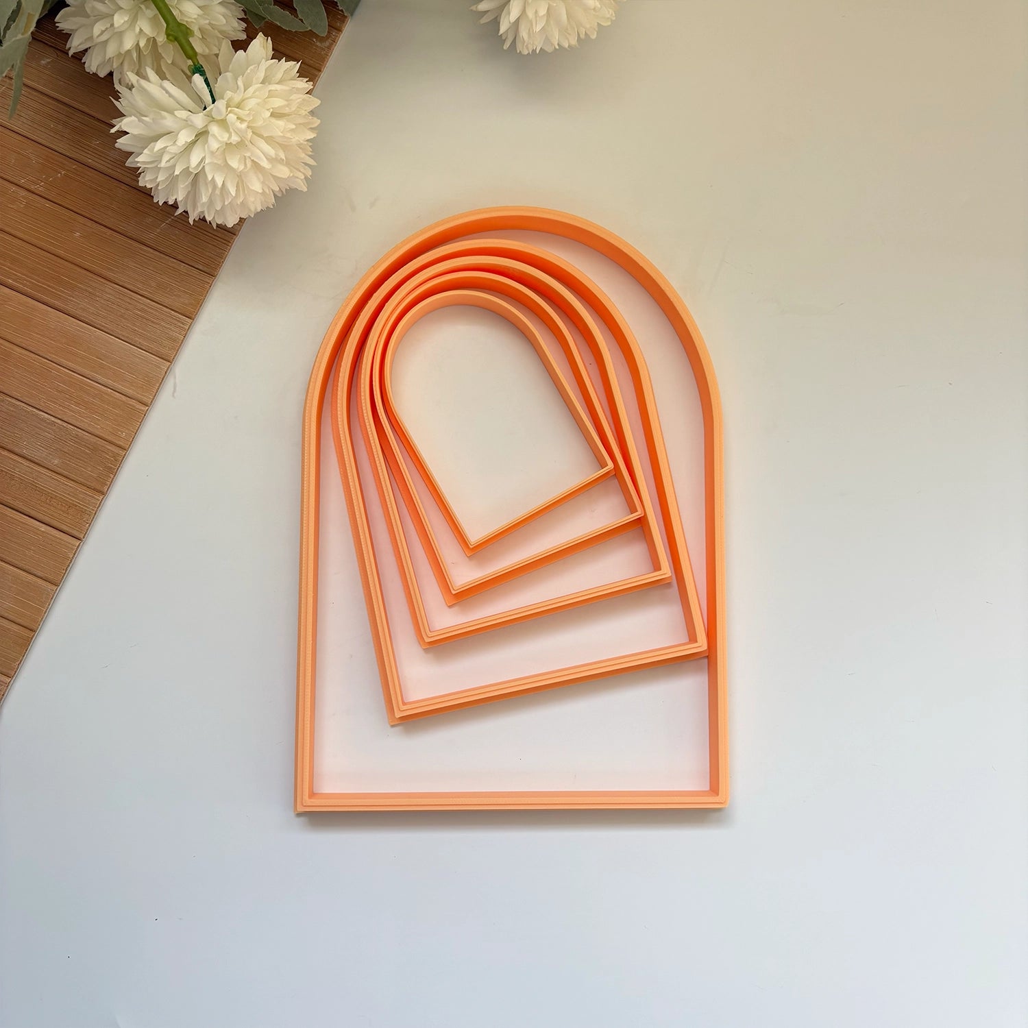 Arch Clay Cutter Set – Perfect for Wall Art, Plates & Ceramic Projects