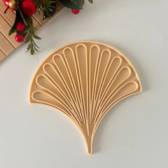 Scallop Shell Ceramic Tile Cutter & Imprint Stamp Set - 17cm / 6.7"