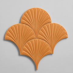 Scallop Shell Ceramic Tile Cutter & Imprint Stamp Set - 17cm / 6.7"