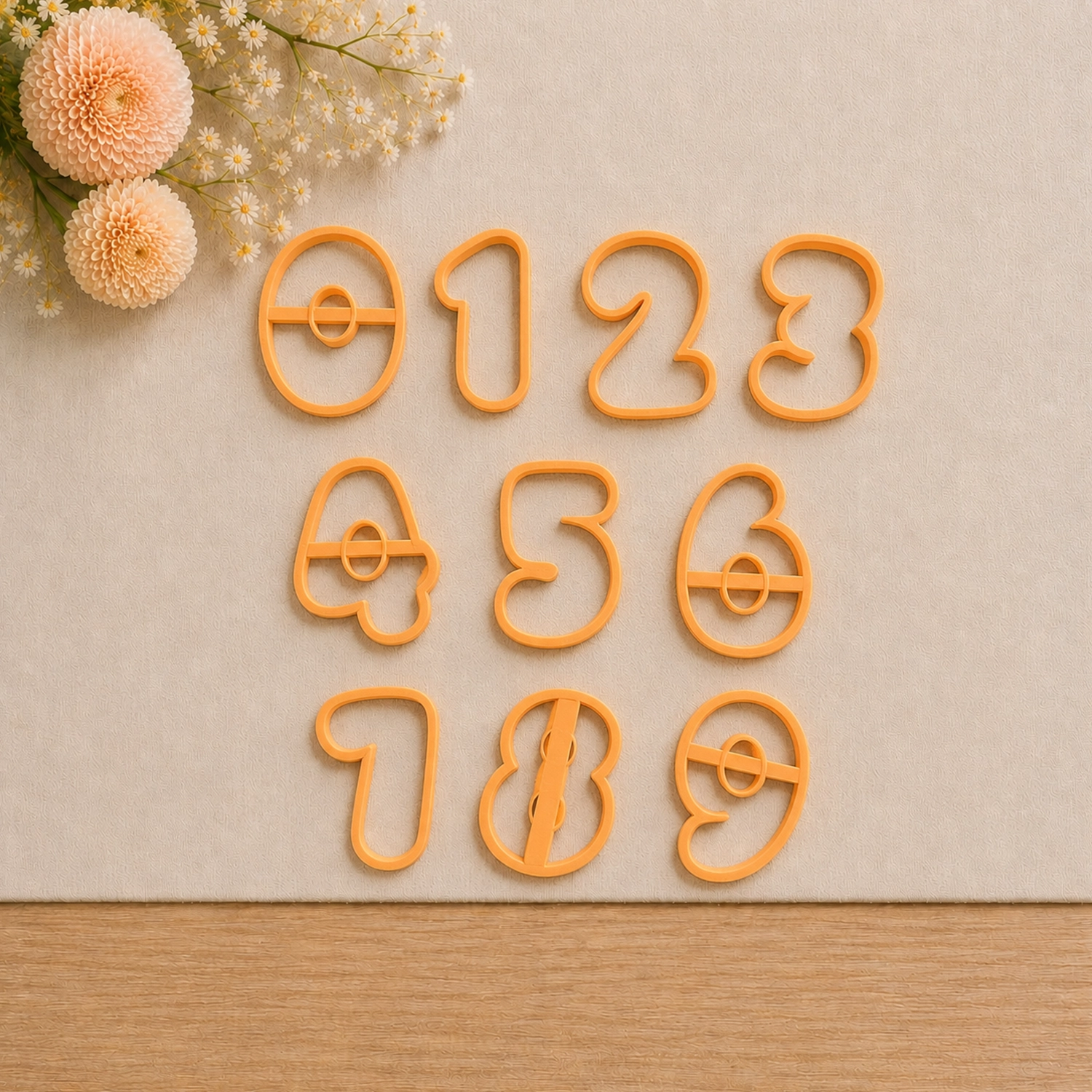Chunky Number Cutter Set